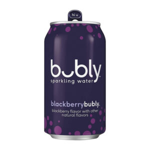 Alternative view of bubly Sparkling Water Blackberry