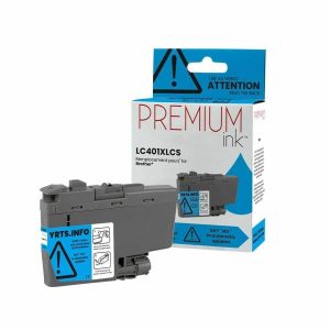 Alternative view of Nutone-Densi Inkjet Ink Cartridge LC401XLCS - Dye Cyan - 1 Each