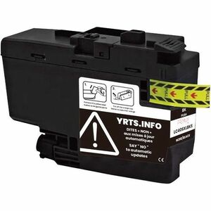 Nutone-Densi Inkjet Ink Cartridge LC406XLBKS - Pigment Black, Color - 1 Each