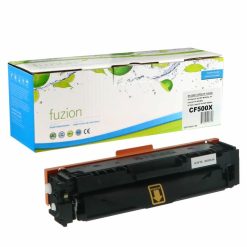 Alternative view of fuzion Premium Laser Toner Cartridge CF500X, HP202X - Black - 1 / Each