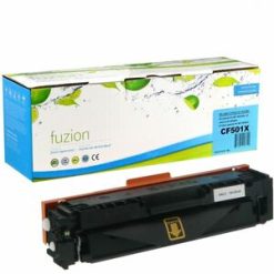 Alternative view of fuzion High Yield Laser Toner Cartridge CF501X, 202X - Cyan - 1 / Each