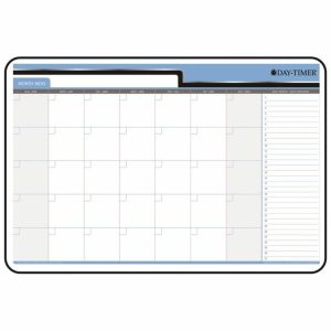 Alternative view of Day-Timer Standard Black Vinyl Frame Board, 30 Day, 24" x 36"