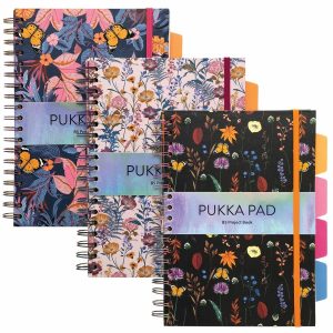 Alternative view of Pukka Pads Bloom B5 Hardcover Project Book - Assorted Pack Of 3
