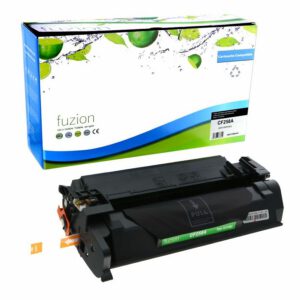 Alternative view of fuzion Laser Toner Cartridge CF258A - Black - 1 / Each