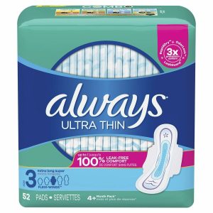 Alternative view of Always Infinity Sanitary Napkin - 52 pack