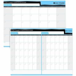 Alternative view of DayTimer 30/60 Day Undated Laminated Reversible Planner, 23"x 30"