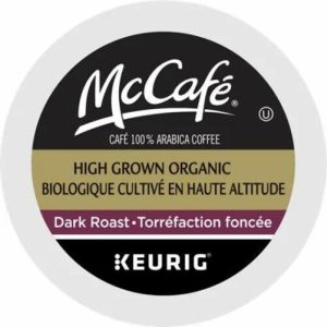 Alternative view of McCafe K-Cup High Grown Organic Dark Roast Coffee