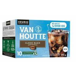 Alternative view of VAN HOUTTE K-Cup Brew Over Ice Classic Black Medium Roast - Quantity 10 / Box