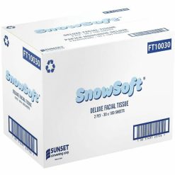 SNOW SOFT Facial Tissue - 30 Box