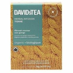 Alternative view of DAVIDsTEA THROAT RESCUE TEA - 12 / Pack