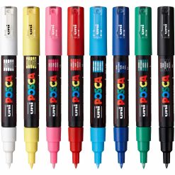 uniball? Posca, Paint Markers - Quantity 8 Pack
