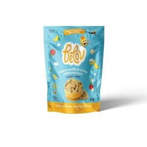 Alternative view of Belov Puffed Cereal Snack -Organic Apple and Banana
