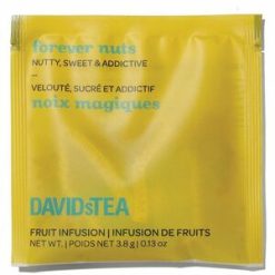 DAVIDsTEA Forever Nuts Fruit Infusion Tea - 25 / Box