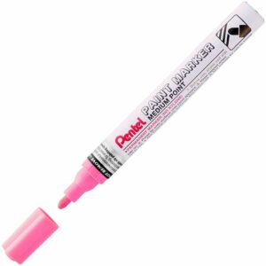 Alternative view of Pentel Paint Marker, Medium Point, Bullet Tip, Pink Ink