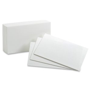 Alternative view of Oxford Plain Index Cards