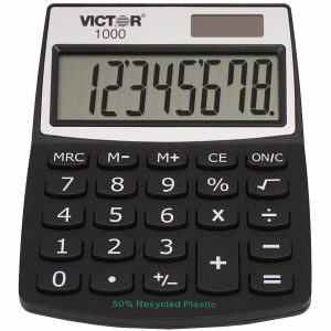 Alternative view of Victor 1000 Mini Desktop Calculator
