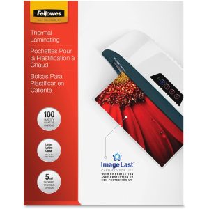 Alternative view of Fellowes Letter-Size Laminating Pouches - Quantity 100 / Pack