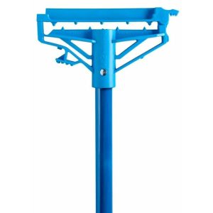 Alternative view of M2 Professional 60" STEP-N-GO Wet Mop Handle - Fiberglass - Blue