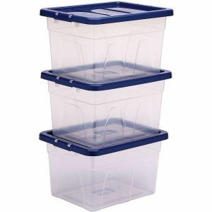 Alternative view of Bankers Box 22L Nestable Plastic Storage Box - 10 Ctn