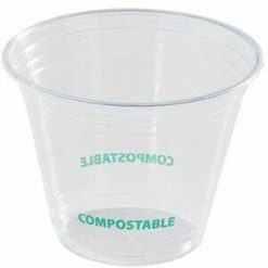 Alternative view of Eco Guardian 9 oz Clear PLA Cold Cup