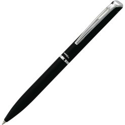 Alternative view of EnerGel Retractable Liquid Gel Pen, (0.7mm) Black Metal Body, Black Ink, Gift Case