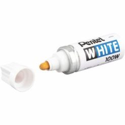 White Permanent Marker, Broad Point (6.6mm)