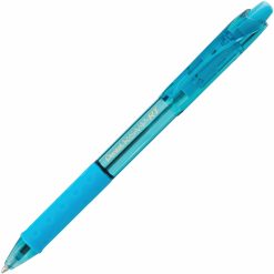 R.S.V.P. RT Colours Retractable Ballpoint Pen, (1.0mm), Sky Blue Barrel, Sky Blue Ink