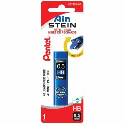 Ain Stein Lead Refill (0.5mm), HB, 40 Leads per Tube, 1PC Pack
