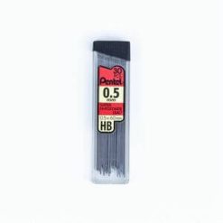 Super Hi-Polymer Lead Refill, 30 Leads Per Tube, HB, 0.5mm-30 / Tube