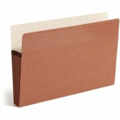 Smead Easy Grip Straight Tab Cut Legal Recycled File Pocket - 25 / Box