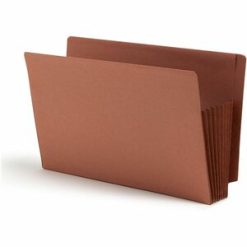 Smead TUFF Straight Tab Cut Legal Recycled File Pocket-5 / Box
