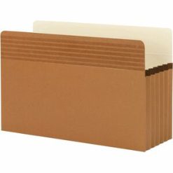 Smead Easy Grip Straight Tab Cut Legal Recycled File Pocket - 10 / Box