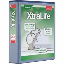 Cardinal? Xtralife ClearVue Locking Slant-D Binder
