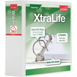 Cardinal? Xtralife ClearVue Locking Slant-D Binder