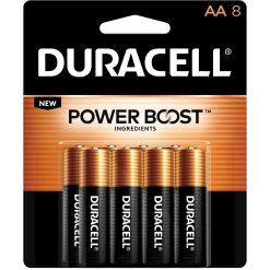 Alternative view of Duracell Coppertop Alkaline AA Batteries - 8 / Pack