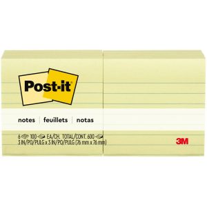 Alternative view of Post-it? Lined Notes