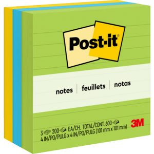Alternative view of Post-it? Lined Notes in Ultra Colors
