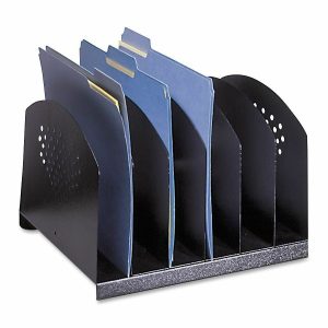Alternative view of Safco Steel Desk Racks