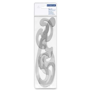 Alternative view of Staedtler Tinted Plastic French Curve Set - 3 / Set