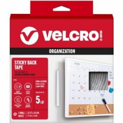 VELCRO? Sticky Back 15ft x 3/4in Roll White