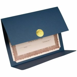 St. James? 83534 Letter Recycled Certificate Holder - 5 / Pack