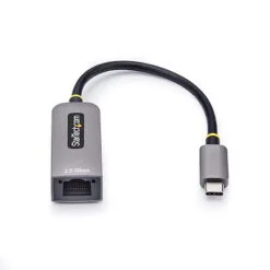 Alternative view of 2.5GbE USB-C to Ethernet Adapter, NBASE-T NIC, USB 3.0 Type-C 2.5/1G Multi Speed Network, Thunderbolt Compatible, Windows & Mac