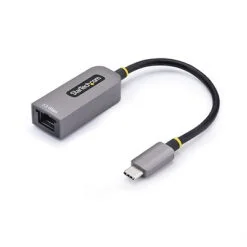 2.5GbE USB-C to Ethernet Adapter, NBASE-T NIC, USB 3.0 Type-C 2.5/1G Multi Speed Network, Thunderbolt Compatible, Windows & Mac